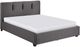 Homelegance® Aitana Graphite Queen Upholstered Platform Storage Bed-0
