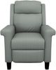 Best® Home Furnishings Customizable Prima Fabric Power Tilt Headrest High Leg Recliner with Espresso Legs-1