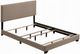 ACME Furniture Leandros Beige Queen Upholstered Panel Bed-1