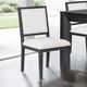 Furniture of America® Hatton Cross Weathered Black Side Chair-0