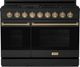 Thor Kitchen® Gordon Ramsay Series 48" Matte Black Pro Style Gas Range-0