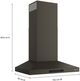 KitchenAid® 30" Black Ore Wall Mounted Range Hood -2