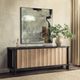 Classic Home Ellison Shoreline Noir 4-Door Cabinet-1
