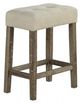 Furniture of America® Adelaide 3-Piece Brown/Beige Dining Table Set-2