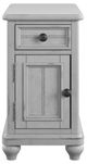 Emerald Home New Haven Oyster Shell Chairside Table-3
