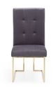 VIG Furniture Modrest Legend 2-Piece Gold/Gray Dining Chair Set-1