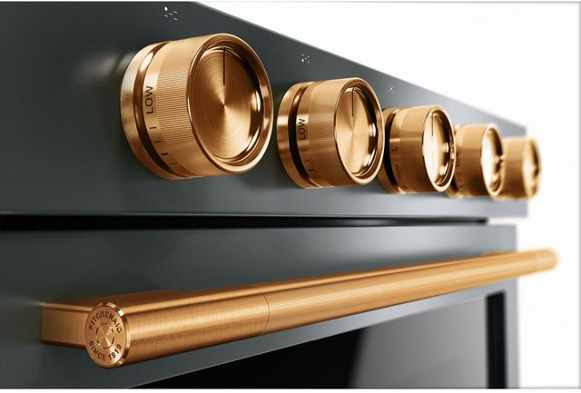 KitchenAid® Bronze Slide-In Convection Range Handle and Knob Kit-3