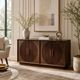 Crestview Whitman Brown 4-Door Sideboard-1