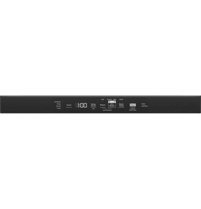 GE® 24" Black Top Control Built-In Dishwasher-4