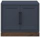Legends Home Nora Blue Denim 2-Door File Cabinet with Whiskey Base-0