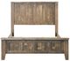 Archbold Furniture Customizable Amish Essentials Callahan Maple King Panel Bed-1
