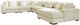 Signature Design by Ashley® Lindyn 6-Piece Ivory U-Shape Sectional and Chaise-0
