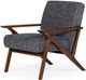 VIG Furniture Modrest Candea Grey/Walnut Accent Chair-2