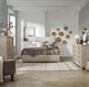 Liberty Furniture Belmar 4-Piece Silver Champagne/Washed Taupe Queen Upholstered Sleigh Bedroom Set with Chest-1