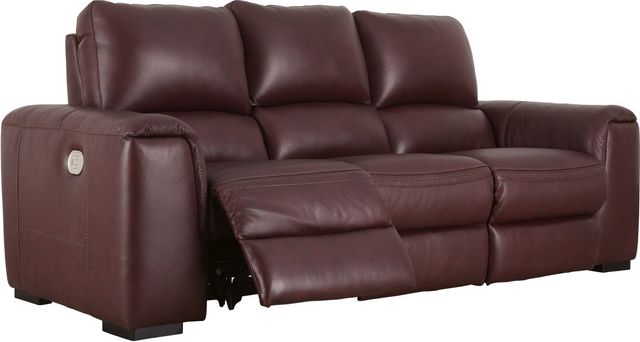 Signature Design by Ashley® Alessandro Garnet Power Reclining Sofa with Adjustable Headrest-4