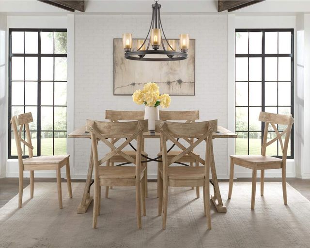 Elements International Callista Beach Dining Side Chair-4