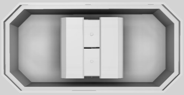 Vent-A-Hood® Designer Series 60" Stainless Steel Island Range Hood-1