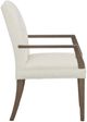 Fairfield® Customizable Entree Dining Camel 23" Short Back Arm Chair-2