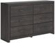Signature Design by Ashley® Delmorta Dark Gray Dresser-0