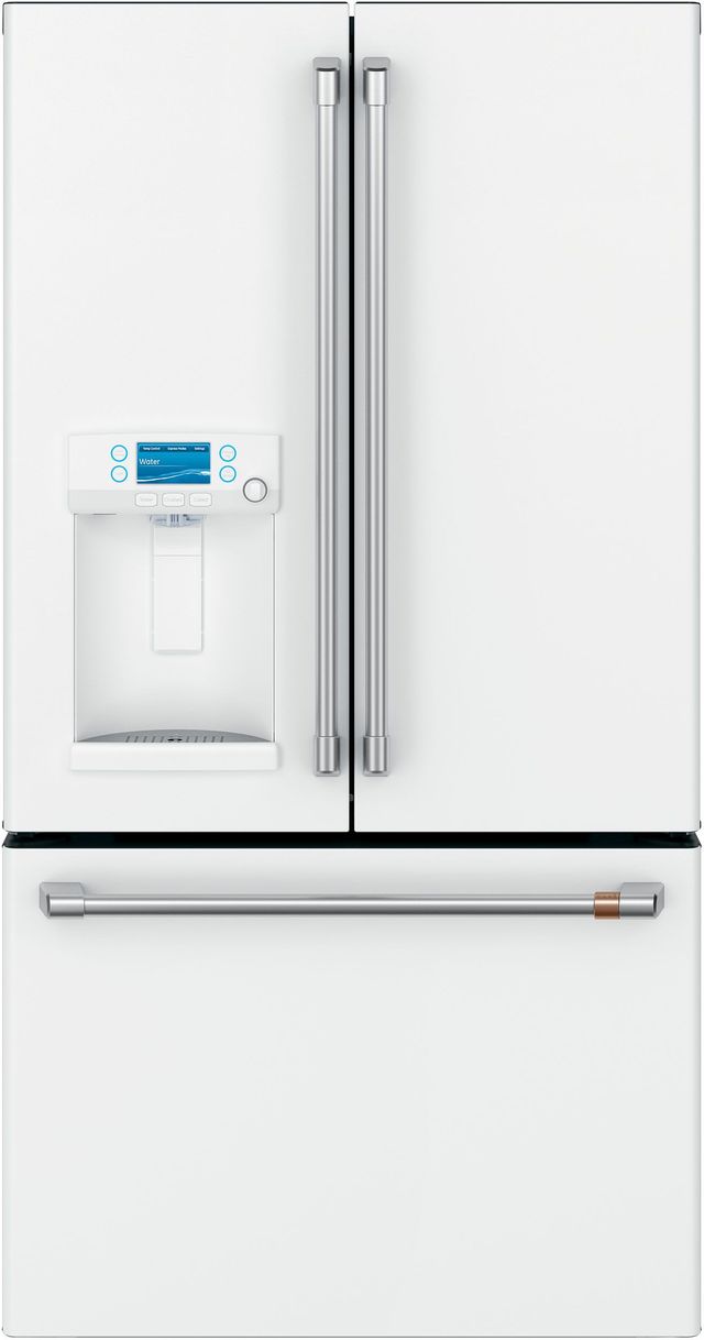 Café™ 36" 27.8 Cu. Ft. Matte White French Door Refrigerator-4