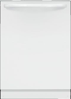 Frigidaire 24" White Top Control Built In Dishwasher 
