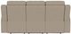 Coaster® Brentwood Taupe Manual Reclining Sofa-4