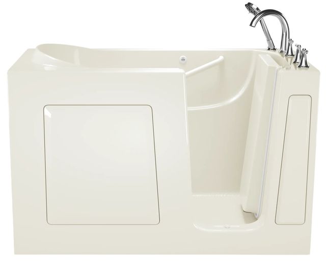 American Standard Gelcoat Linen 30" x 60" Soaking Walk-In Bathtub - Right-Hand Door and Drain-1
