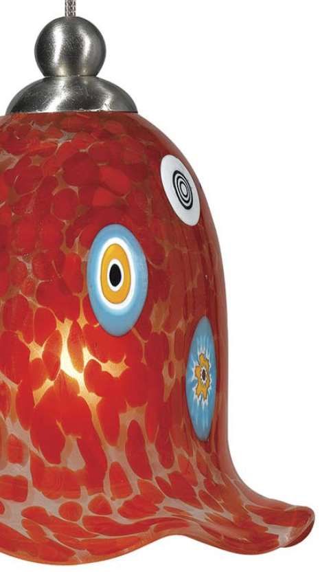 Cal® Lighting & Accessories Red Spot Confetti Pendant-1
