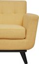 TOV Furniture James Mustard Yellow Linen Chair-3