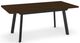 Amisco Customizable Hendrick Walnut Veneer Extendable Table with Butterfly Leaf Tabletop-0
