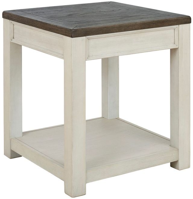 Signature Design by Ashley® Bolanburg 2-Piece Brown/White Living Room Table Set-1