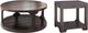 Signature Design by Ashley® Rogness 2-Piece Rustic Brown Living Room Table Set-0