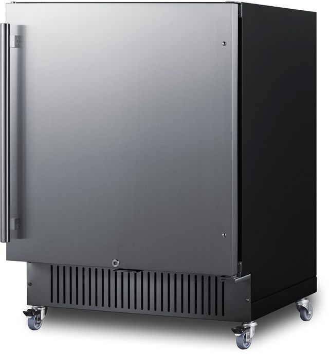 Summit® 27" Stainless Steel Under the Counter Refrigerator-2