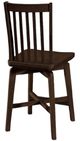 Archbold Furniture Customizable Amish Essentials Alex Swivel Stool-1