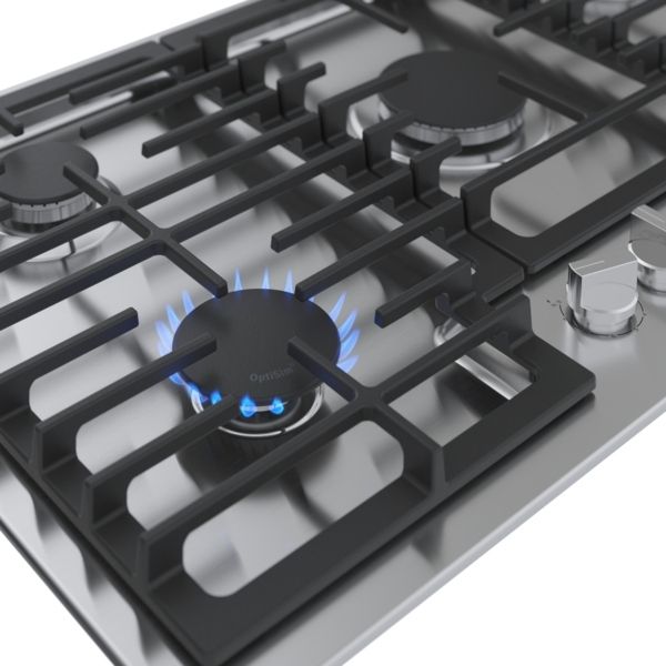 Bosch® 500 Series 36" Stainless Steel Gas Cooktop-1