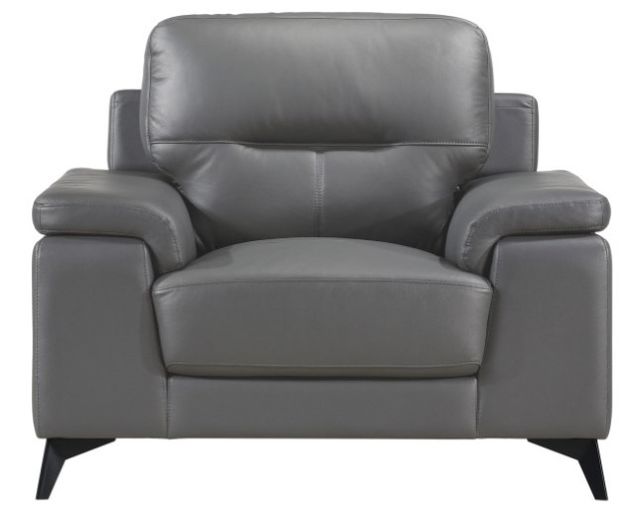 Homelegance® Mischa Dark Gray Chair-2