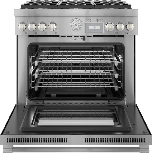 Thermador® Pro Grand® 36" Stainless Steel Pro Style Dual Fuel Range-1