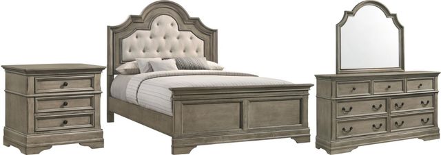 Coaster® Manchester 4-Piece Wheat Bedroom Set-0