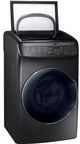 Samsung 5.5 Cu. Ft. Fingerprint Resistant Black Stainless Steel Front Load Washer-2