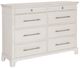 Legacy Classic Harmony Prelude Frost White Dresser-0