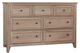 Vaughan-Bassett Woodbridge Clear Maple 7-Drawer Dresser-0
