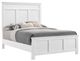 New Classic® Home Furnishings Andover White Twin Panel Bed-0