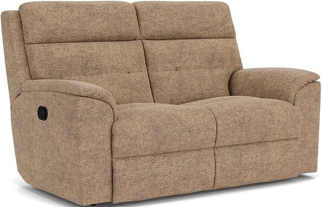 Flexsteel® Mason Pewter Reclining Loveseat-0