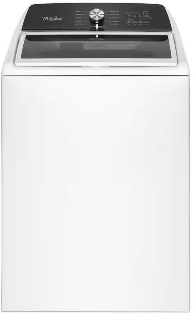 Whirlpool® 4.5 Cu. Ft. White Agitator Top Load Washer with Built-in Faucet