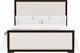Riverside Furniture Lydia Dark Cabernet Queen Upholstered Panel Bed-3