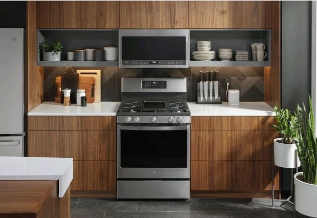 GE Profile™ 4 Piece Stainless Steel Kitchen Package-19