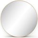 Magnolia Home by Joanna Gaines Penny Polished Brass Mirror-0