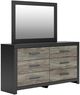Signature Design by Ashley® Jonnifer Black/Gray Dresser and Mirror-0