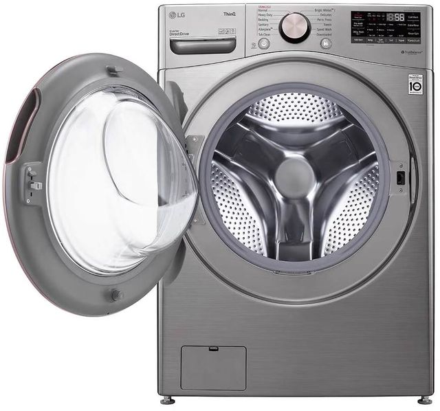 LG 5.2 Cu. Ft. Graphite Steel Front Load Washer-1