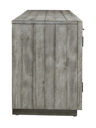 Signature Design by Ashley® Naydell Weathered Light Gray 92" TV Stand-3